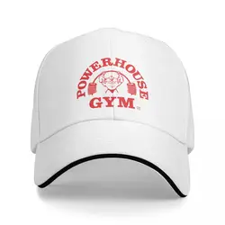 Powerhouse Gym Baseball Caps Adult Fashion Trucker Hat Hats Adjustable Polyester Sun Hats Washable Cap