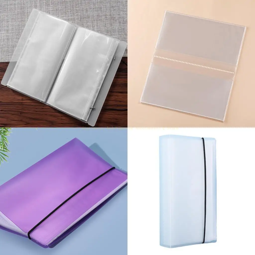 

100/200 Envelopes Financial Planner Notebook Money Saving Notebook Banknote Storage Book For Personal Savings