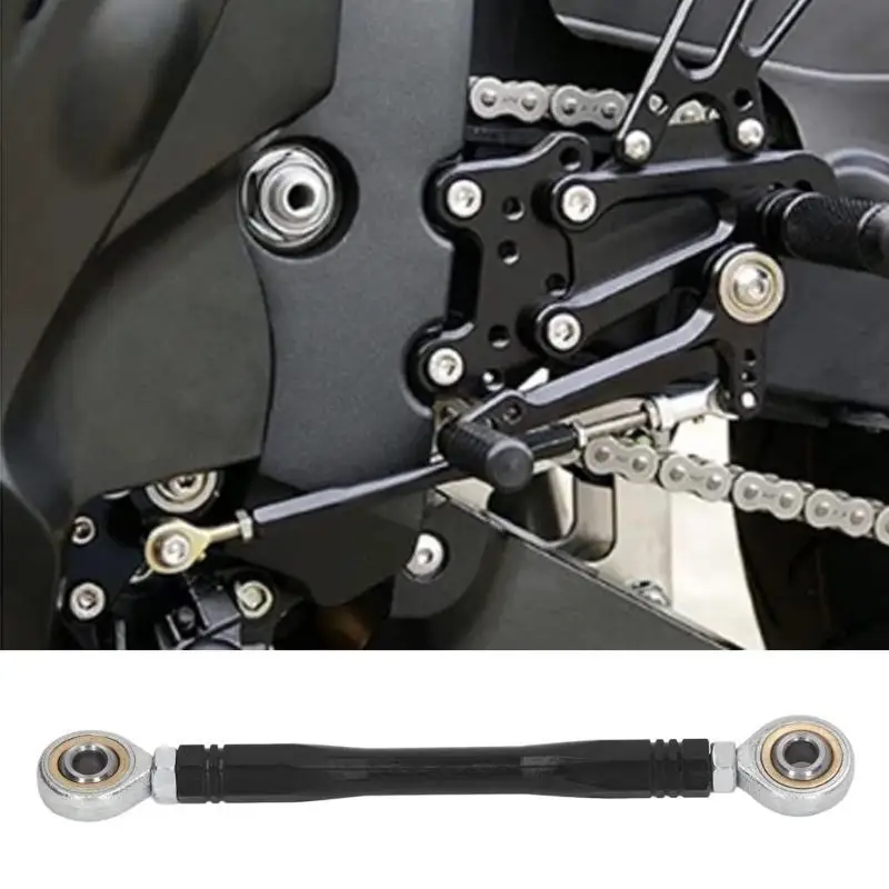 

31BC Motorbike Universal Shifts Rod Linkage Tie Rod Ends 40mm-280mm Rearsets Modified