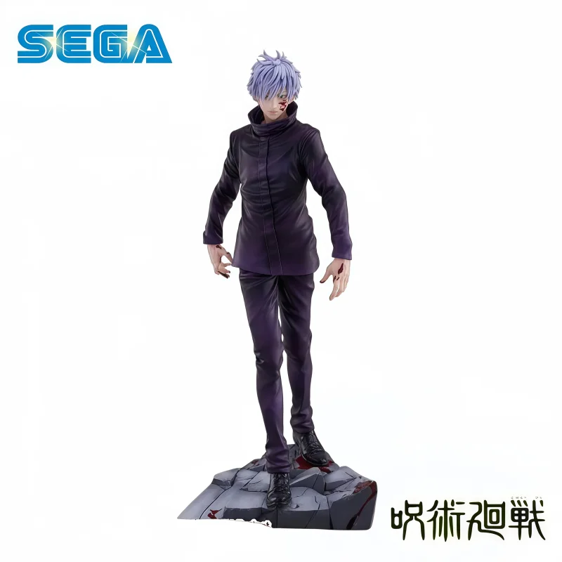 

In Stock 100% Original SEGA Jujutsu Kaisen Gojo Satoru Action Figure Model Doll Brand Boexd Anime Characters Garage Toys
