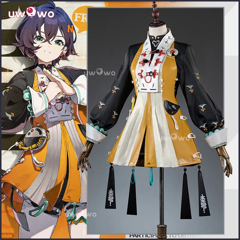 

UWOWO Belle Cosplay Collab Series: Game Zenless Zone Zero ZZZ Belle Delicate Sunlight New Skin Cosplay Costume Halloween Costume