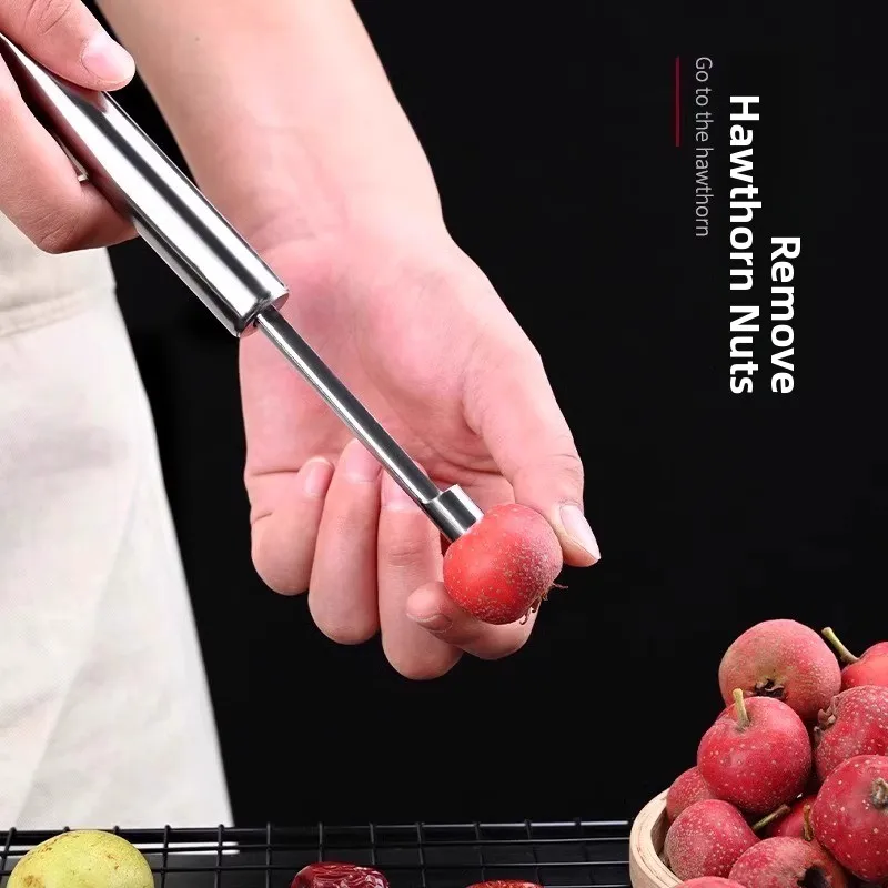 

Stainl Steel Multi-Functional Fruit Kernal Remover Tool for Red Dates Hawthorn And s Kitchen Cooking Utensil