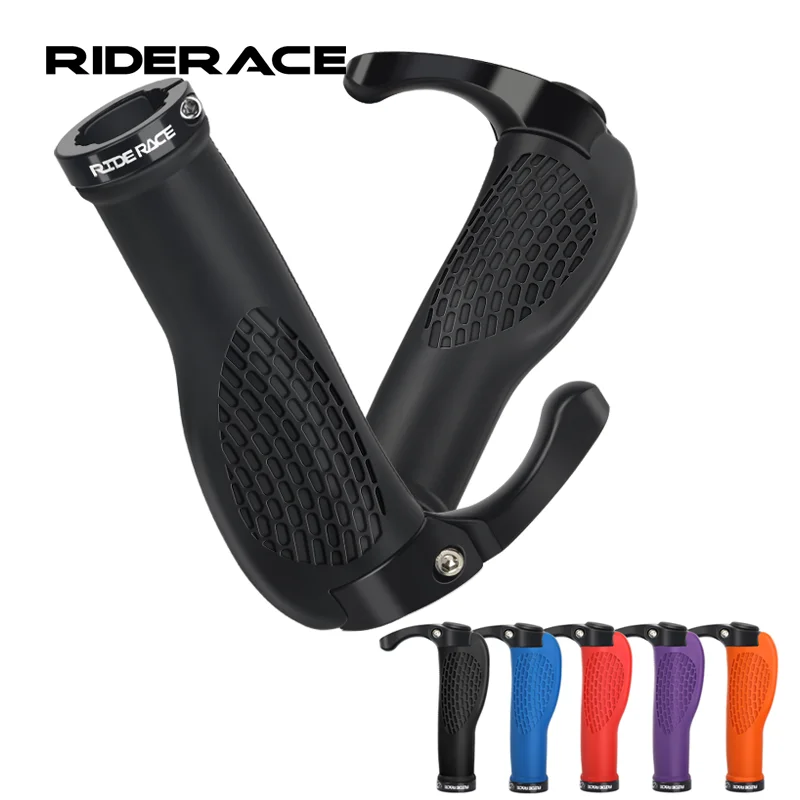 1 Paar Fahrrad-Lenkergriffe aus Qualitätskautschuk, Rutschfeste Mountainbike-Lenkergriffe mit Ergonomischer Handgelenkstütze