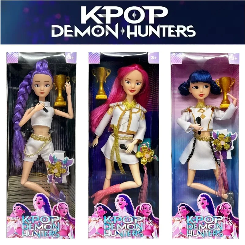 جديد دمية لعبة Kpop شيطان الصيادين عمل الشكل لعبة رومي ميرا زوي جميلة الأميرة طفلة دمية البلاستيك لتقوم بها بنفسك لعبة لفتاة/*-*