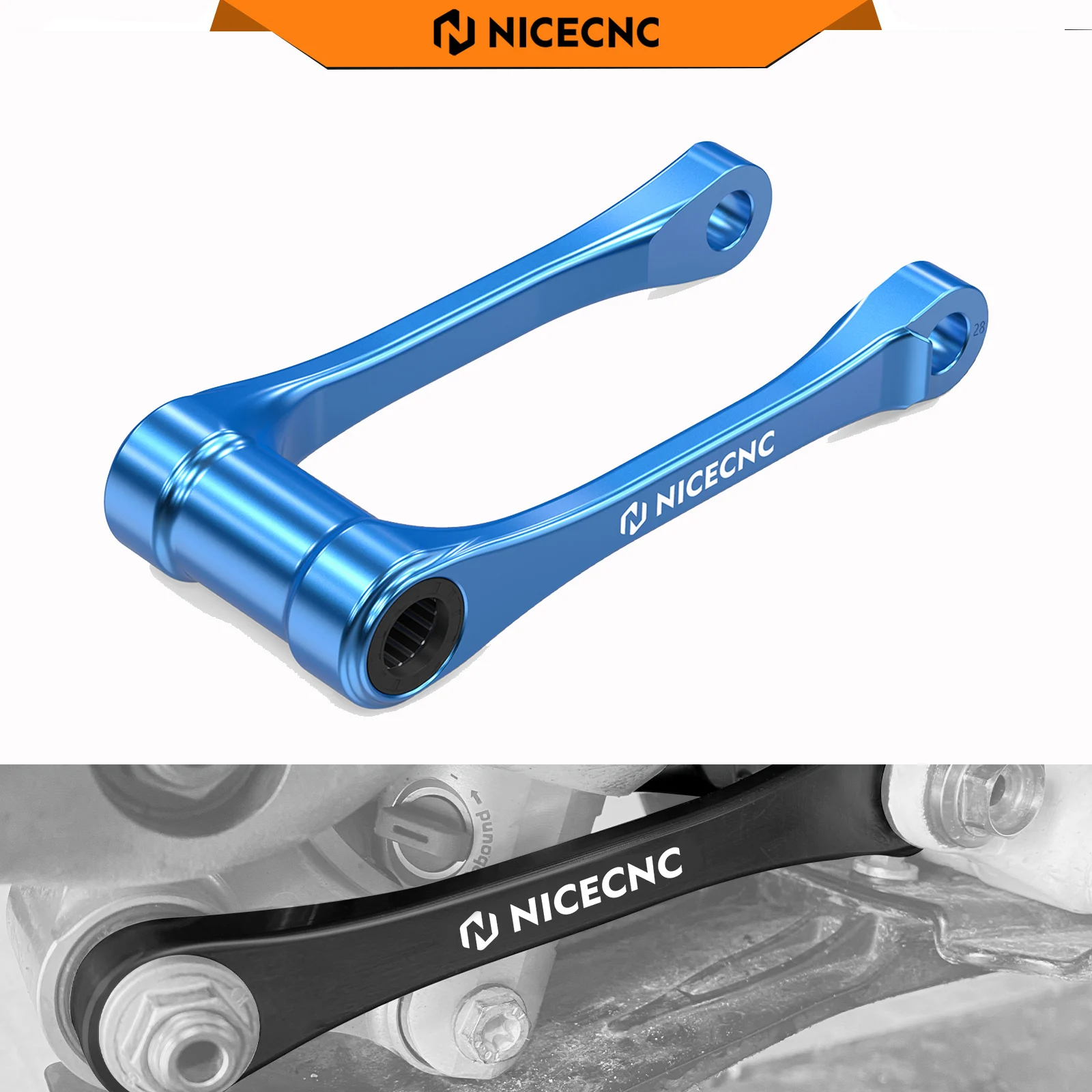 NICECNC 1″ Lowering Link For Husqvarna TE 300 TE250 FE250 FE350 FE450 FE501 TX300 FX350 FX450 FC250 FC450 FE 501s FE350s 2025