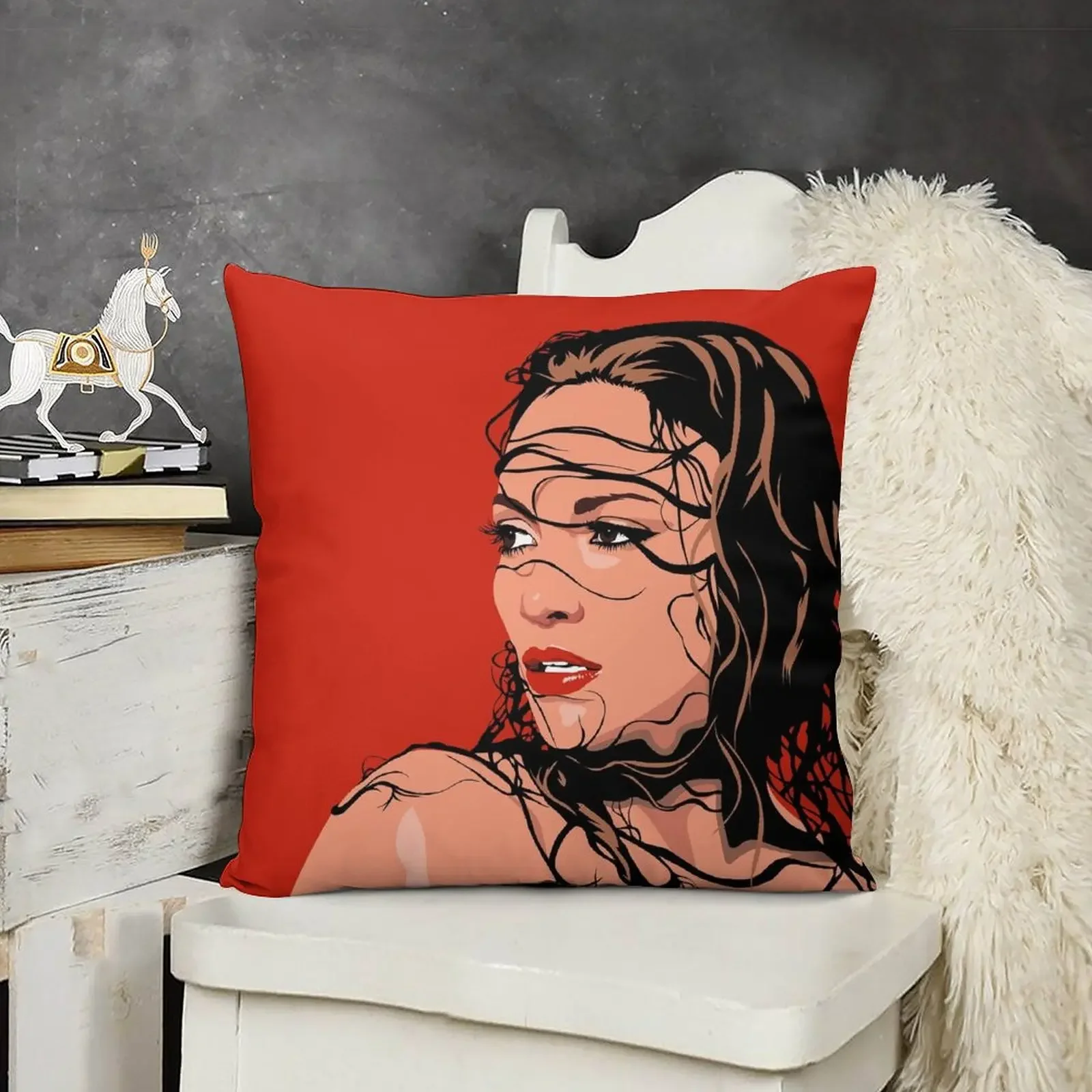 JLO Throw Pillow Luxury Pillow Cover Sofa Decorative Covers Christmas Pillow Cases Decorative Cushion