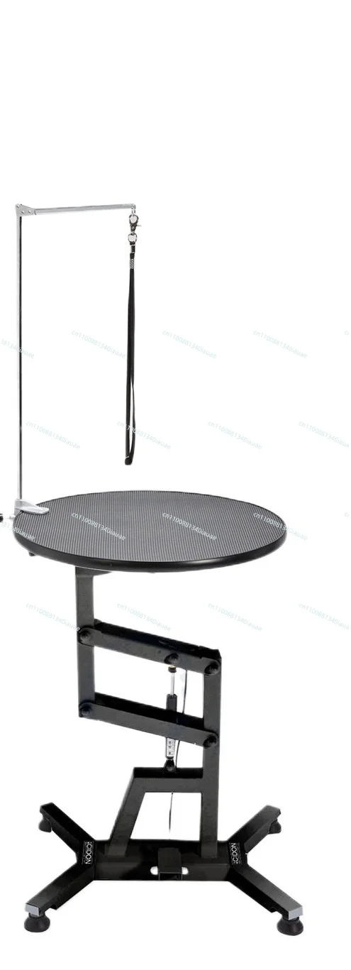 

Pet Cat and Dog Beauty Styling Pneumatic Lifting Rotating Round Table Beauty Table Square Table