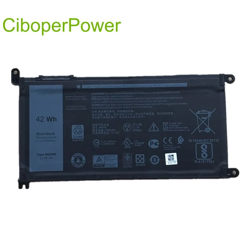 

51KD7 original Battery For 11 3180 3189 Laptop Y07HK FY8XM 42Wh