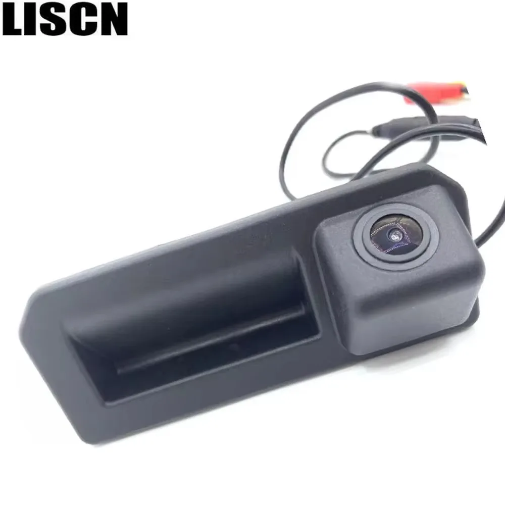 For Audi A3 A4 Q3 A5 A6 S6 Q8 Q7 2020 2021 2022 Rear View Camera Trunk Handle Camera Backup Waterproof Parking Reversing Camera