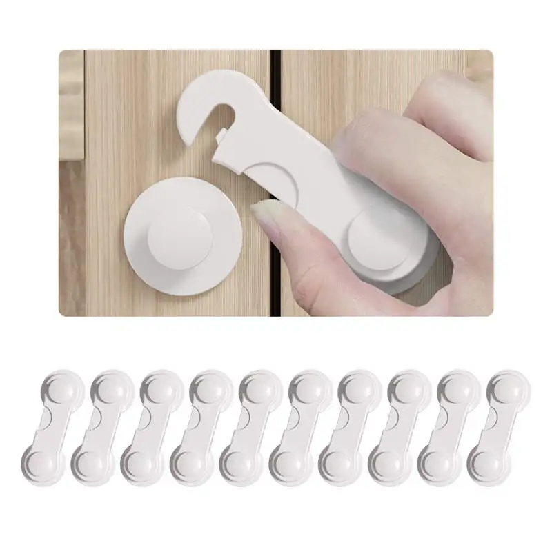 Baby Proofing Cabinet Locks for Babies Kitchen System with 3M Strong Adhesive Tape Baby Proofing Cabinet Locks for Cabinets