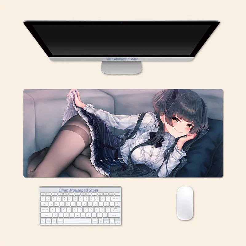 Sexy Mayuzumi Fuyuko Anime Large Mouse Pad Office Mousepad Creative Game Desk Mat Gift