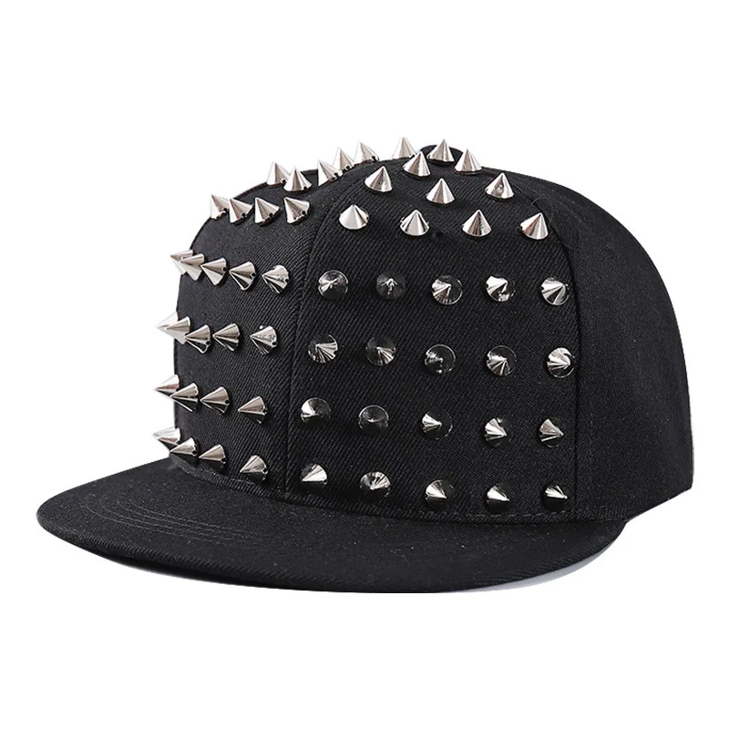 Street style rivet baseball cap for men and women,sun protection hat suitable for outdoor sports in spring and summer,adjustable image 6