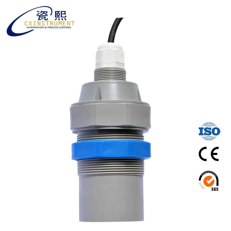 Shanghai Cixi CX-ULM-C 0-15m 3 wires ultrasonic level sensor measurement digital ultrasonic fuel sensor