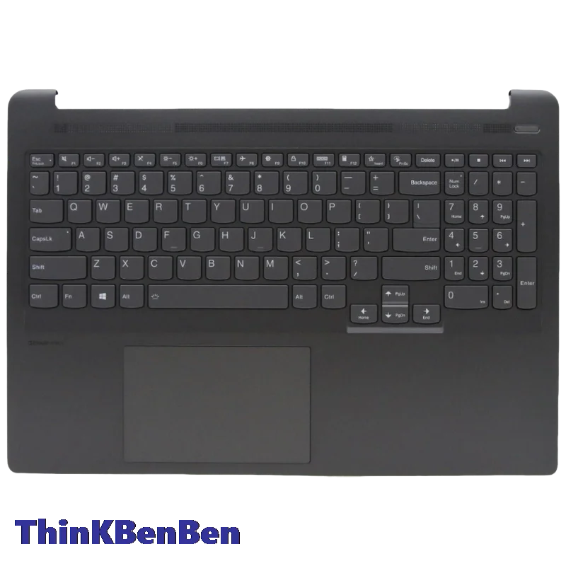 

US English Storm Grey Keyboard Upper Case Palmrest Shell Cover For Lenovo Ideapad 5 Pro Creator 5 16ACH6 5CB1C74970