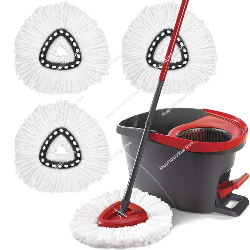 Wholesale Floor Cleaning Mop Microfiber Spin Mop and Bucket Set with 3 Extra Refills