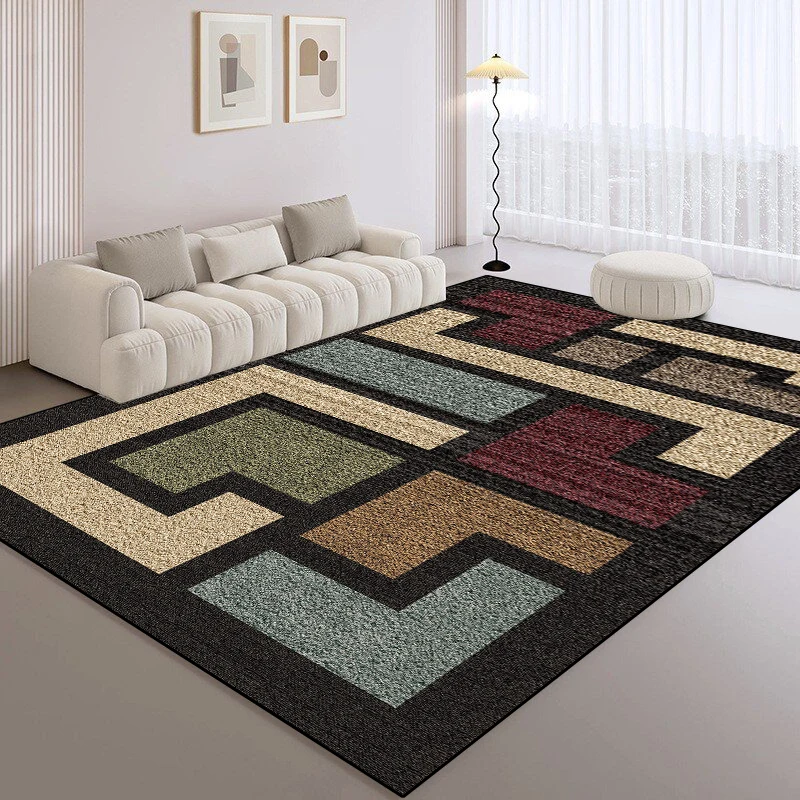 Classic Style Light Luxury Carpets Large Living Room Sofa Area Rugs Non-slip Bedroom Decoration Rug Washable Coffee Table Mat