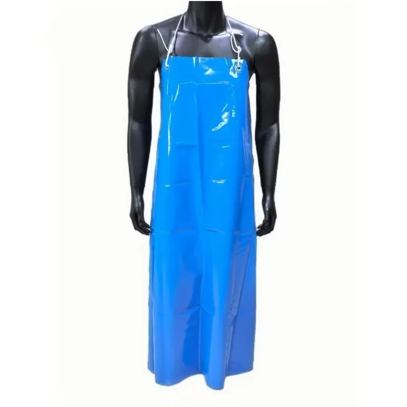 

【Best-selling】Wholesale Heavy 90x120cm TPU Apron With Hooks And Cord PVC Bib And Waist For Food Industry Processing And Cle