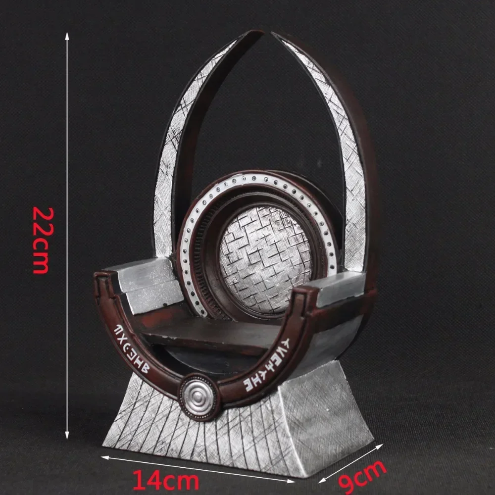 22 cm Infinity War Superheld Black Panther Leopard Troonstoel Action Figure hars standbeeld Model Toy Home Decor ornament cadeau