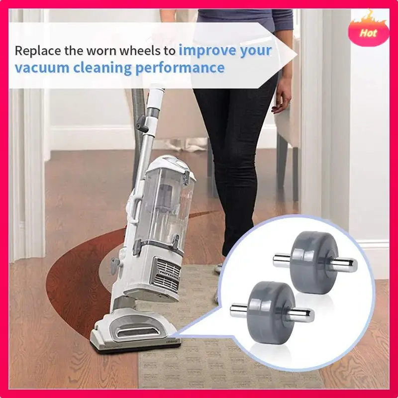 Par de ruedas de repuesto AD-6 para aspiradora Shark aptas para modelos NV350 NV351 NV355 NV356E NV500 NV501