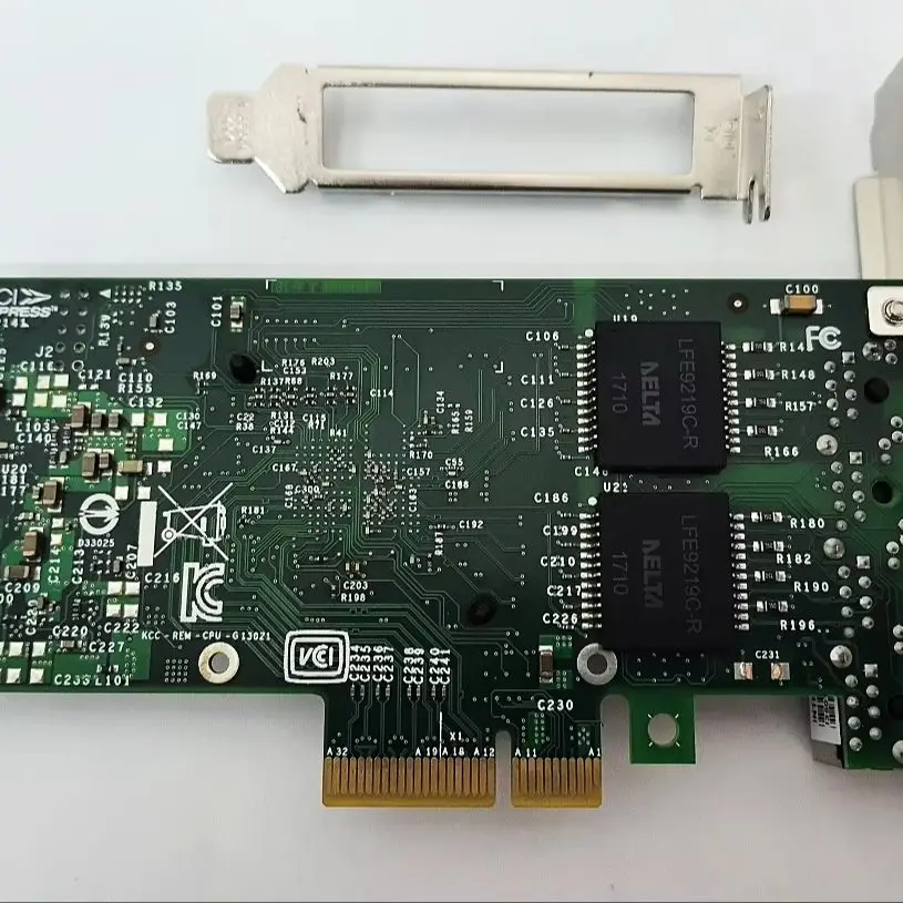 Oryginalna karta sieciowa INTEL I350-T4 NC365T 366T, 4-portowa, Gigabit Ethernet, PCI-Express, przeznaczona do serwerów. — zdjęcie produktu 6