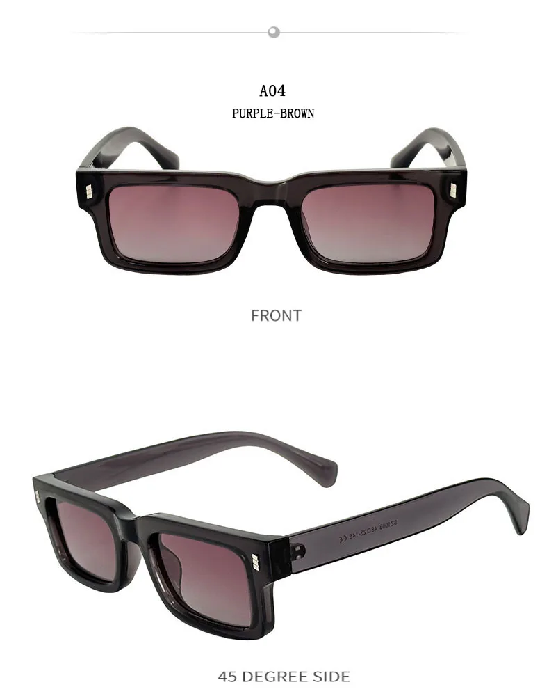 Mode Sonnenbrillen Für Männer Vintage Gläser Retro Quadrat Sonnenbrille Frauen Trendy Und Modische Gafas De Sol Hombre Zonnebril – Detail 16