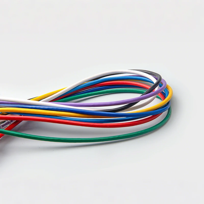 Cat6A UTP Patch Cord 28AWG Slim Ethernet Cable RJ45 Colour Network Cable 4 Twisted Pair PVC Internet Lan Cable