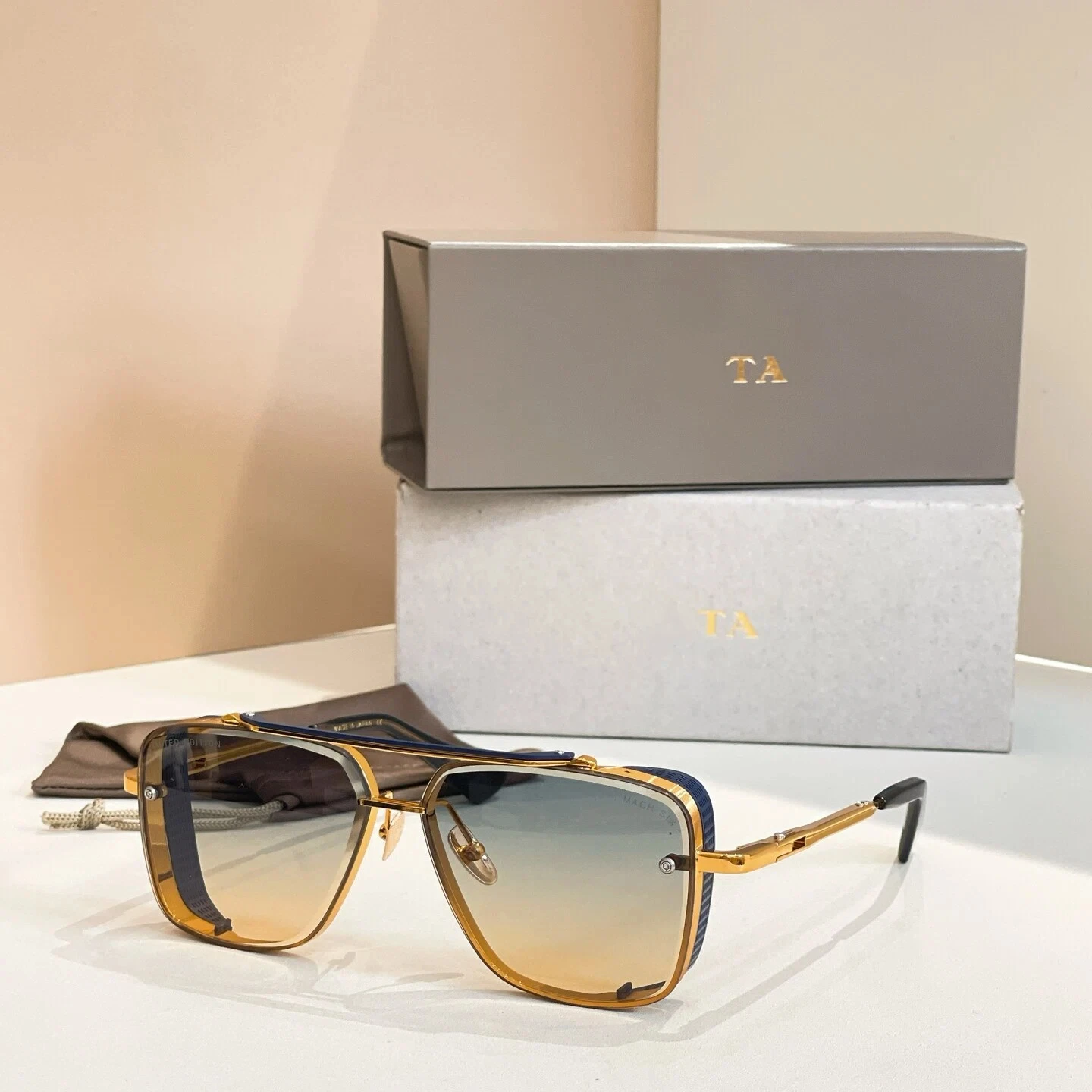 

New For DIYTA DT DTS121 MACH SIX Premium Stylish Womens Sunglasses LIMITED EDITION Driving Anti-Glare Men's Sun Glasses With Box