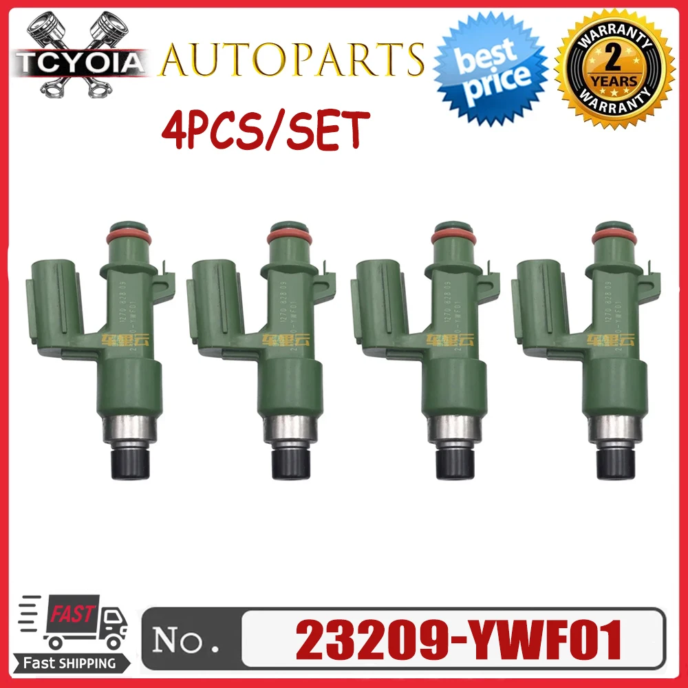 

4pcs/lot OEM Fuel Injector Nozzles 23250-YWF01 Fits for Mazda 3 6 CX-7 23209-YWF01 23250YWF01