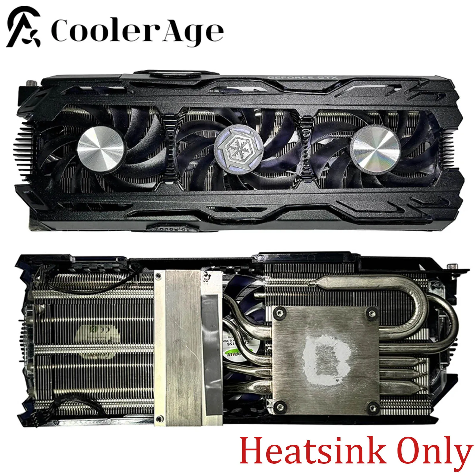 For Inno3D GeForce GTX 1080 iChill X3 Ultra 11GB GDDR5 PCIE Original GTX1080 Graphics Card Replacement Heatsink