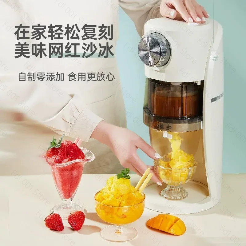 Snowflake Ice Maker Shaving Machine Korean Celebrity Bingsu Machine Commercial Electric Snow Ice Maker