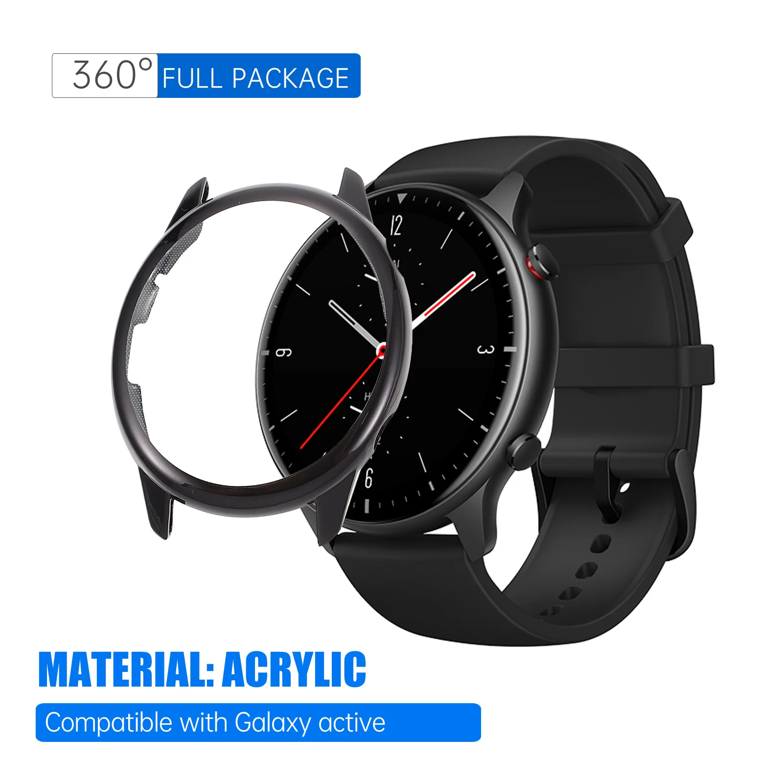 

3Pcs Tpu Watch Shells Full Protection Covers Compatible for Gtr Watch Accessories Durable Protective Case Protective Case