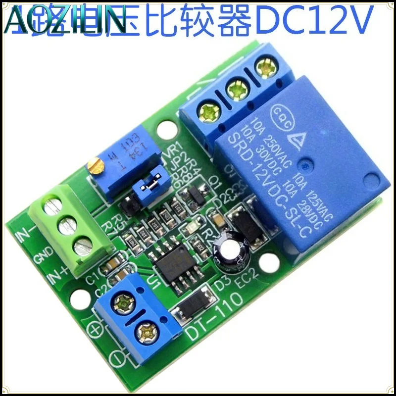AOZILIN LM393N 1‑Channel Voltage Comparator Module,Analog Signal Compare Board for Arduino DIY Electronic Circuit Experiment