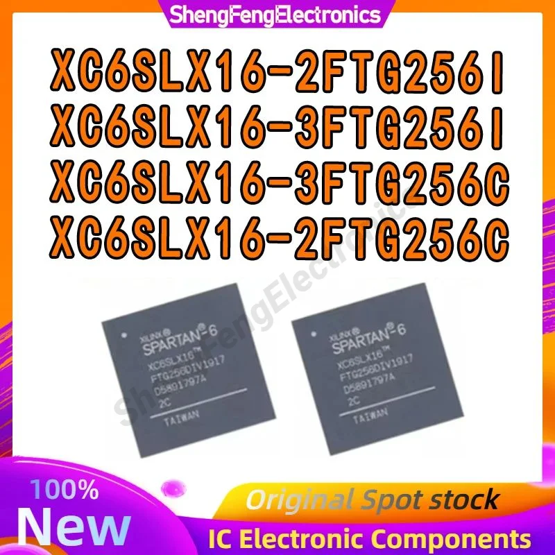 Chip XC6SLX16-2FTG256C XC6SLX16-2FTG256I, XC6SLX16-3FTG256C, XC6SLX16-3FTG256I, XC6SLX16, XC6SLX