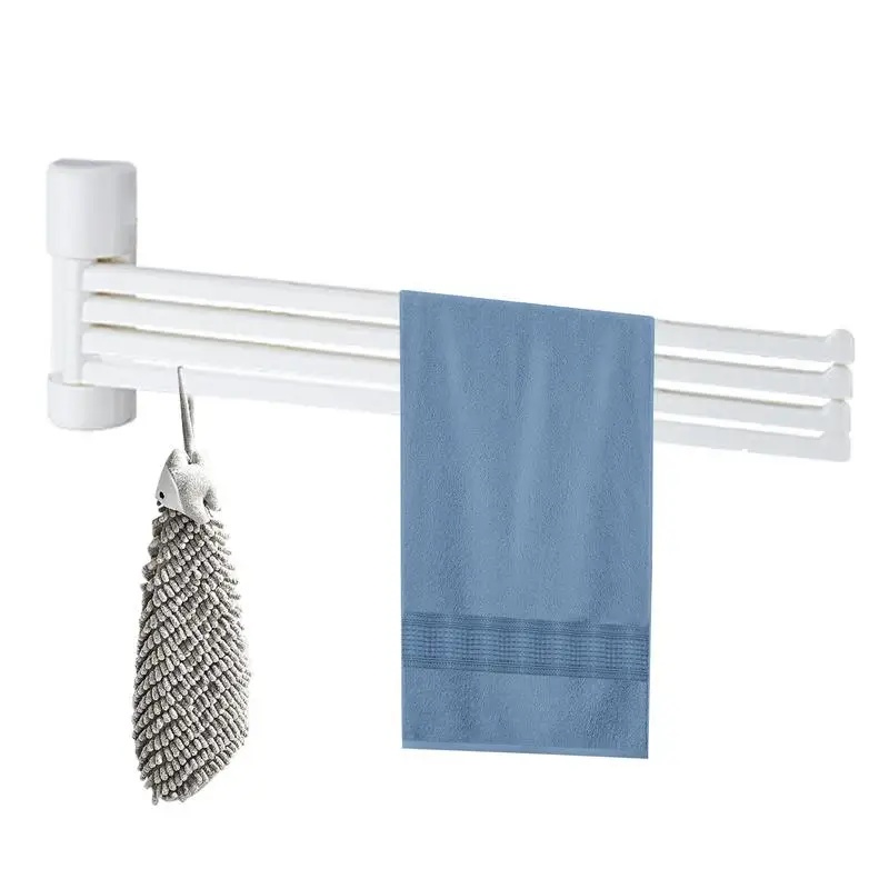 

Swivel Towel Rack Bathroom Swivel Towel Rack Holder Free Rotation Towel Rack Storage Organizer For Closet Outdoor Poolside