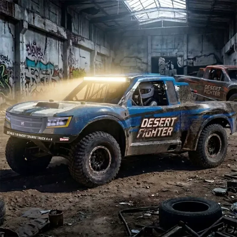 Yikong YK8081 DF8 1/8 4WD Brushless RC Short Course Truck, Independent Suspension Offroad Racing Hobby Car For Adult RC Fans