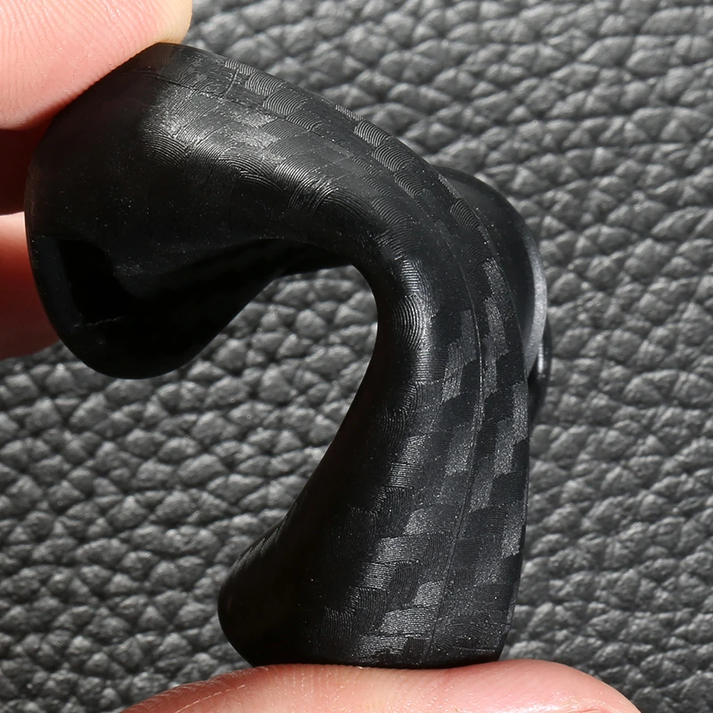 WFMJ для Hyundai Kia из углеродного волокна, силиконовый 3-кнопочный флип-чехол для смарт-ключа, чехол-цепочка