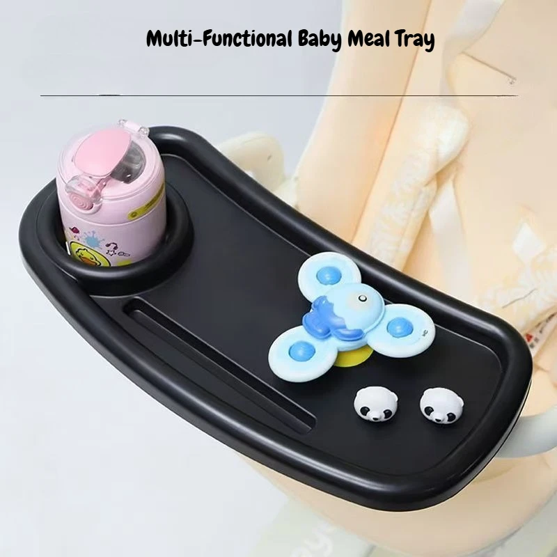 

Baby Stroller Snack Tray with Phone Holder and Cup Holder PramUniversal Accessory Detachable Baby Travel Equipment Accessories