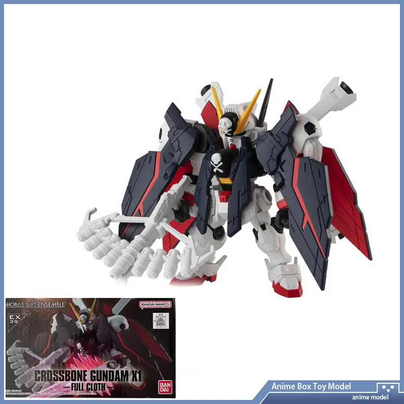 

[In Stock] Original Bandai Candy Toy Model Kit Anime Figure Mse Ex39 Crossbone Gundam X1 Full Cloth Genuine Collectible Action