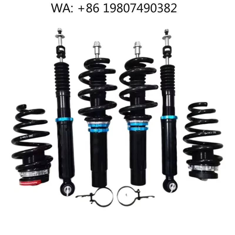 

B8 Series Universal Black Coilover Damper Kit, Height Adjustable Steel Shocks, Urban Sport Direct Replacement Chassis Parts