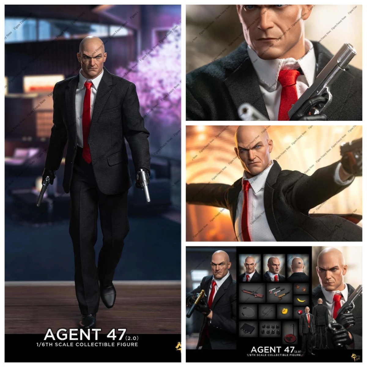 Special Offer in stock. Master Team 1/6 MTTOYS020 - Code 47, The Assassin 2.0 - Double Head Version