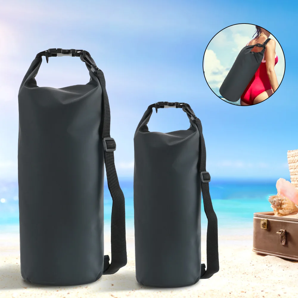 Shoulder Bag 10L 15L 20L 30L Motorcycle Bag Waterproof Diving, Swimming, Hiking Driving Travel Kits Outdoor PVC Dry Sack Bag