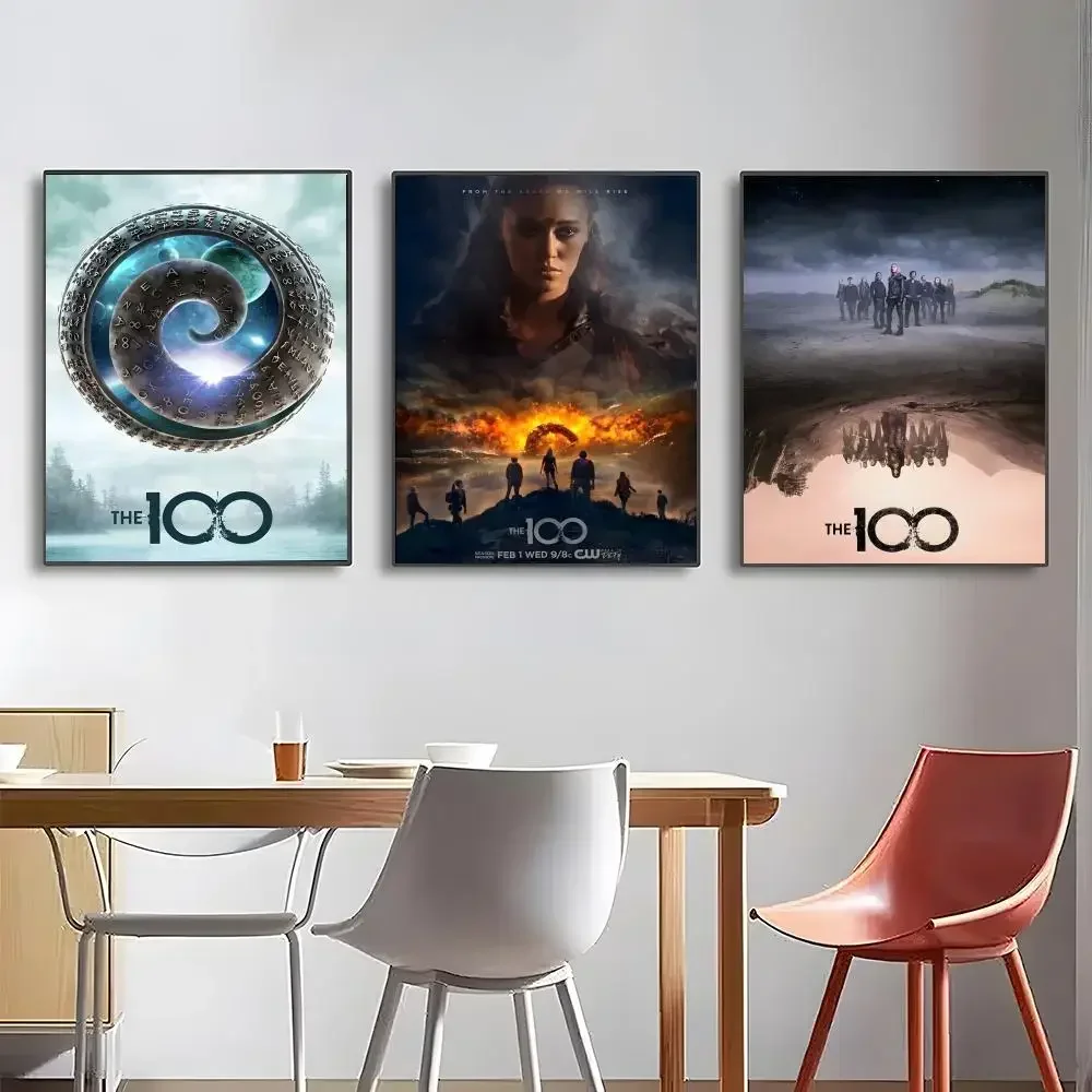 The 100 Season TV Poster High-definition posters, wall art for living room and home decor.