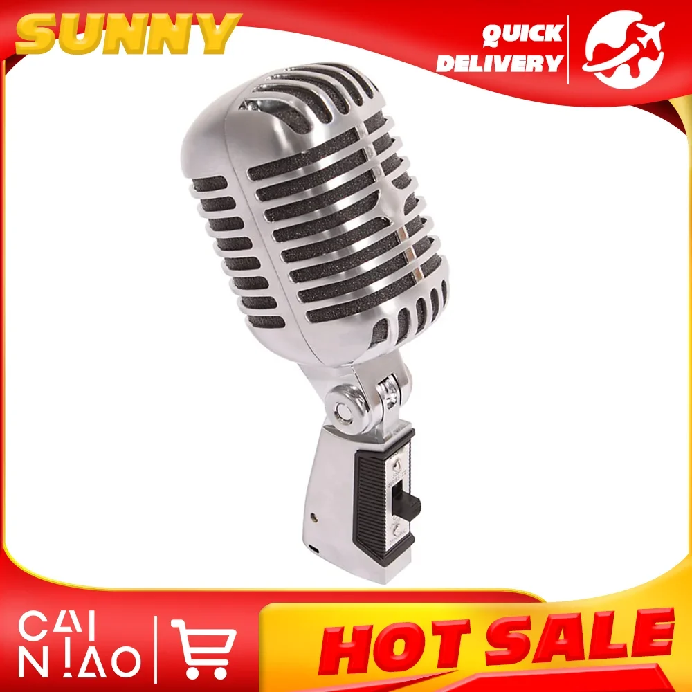 ميكروفون المجموعة الكلاسيكية 55SH ميكروفون صوتي Unidyne مميز أيقونات عتيقة 55SH ميكروفون مجموعة كلاسيكية #1