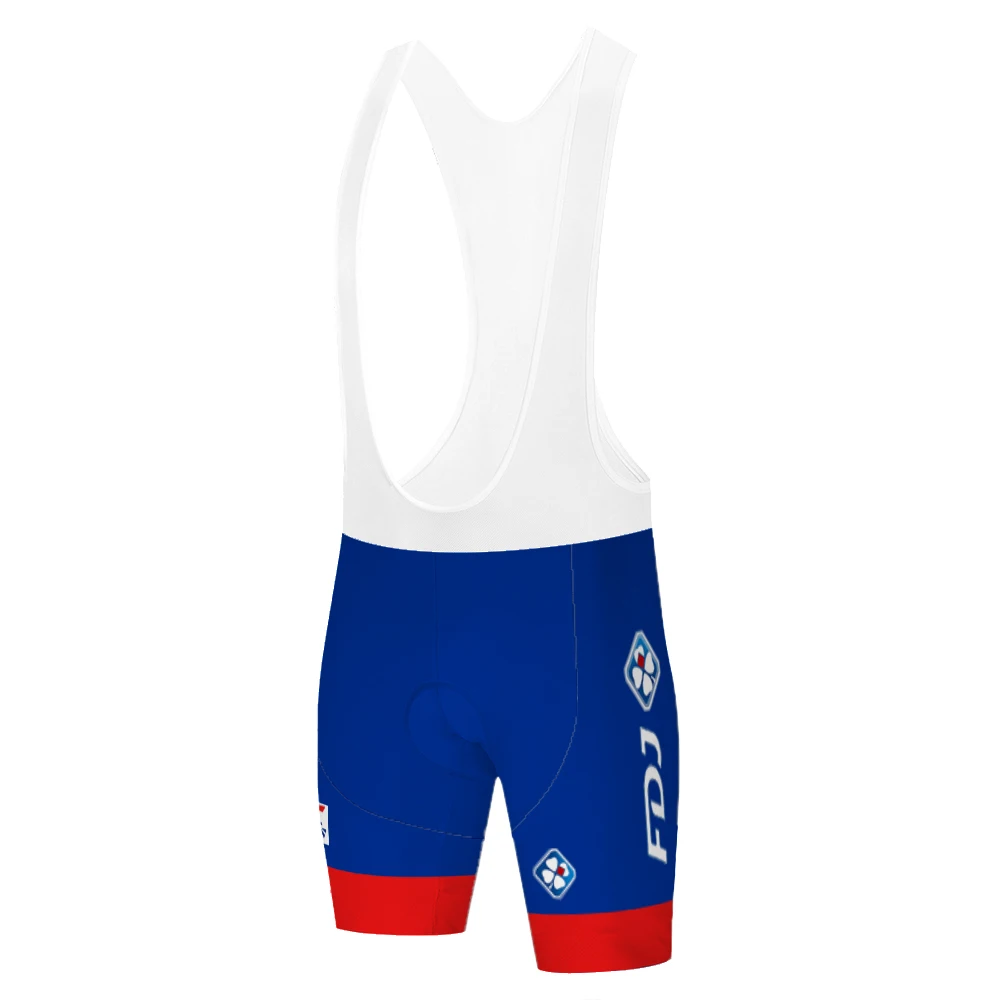 Pantalones cortos de ciclismo FDJ 2027 para hombre, de secado rápido, ajustados, con almohadilla de gel 20D, para ciclismo de carreras, tenue velo homme, bib short.