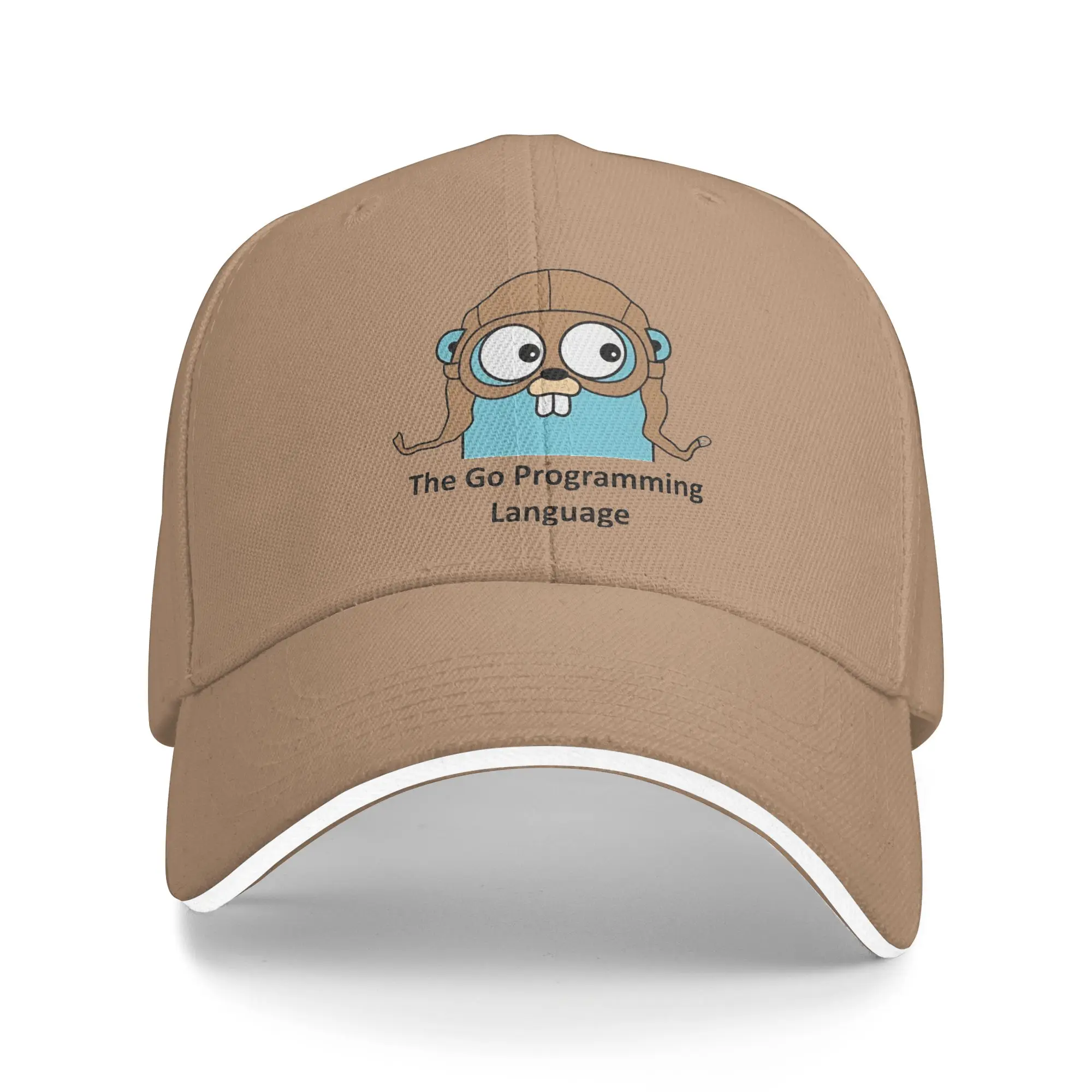 Men Women Go GoLang Gopher Programming Language  Hat Trendy Baseball Cap  Trucker Hat Travel Headewear Gift
