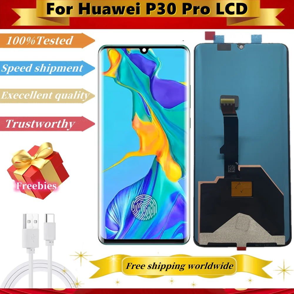 tft-oled-di-alta-qualita-per-huawei-p30-pro-lcd-touch-screen-digitale-con-impronta-digitale-p30-pro-vog-l09-vog-l29-vog-tl00-sostituzione