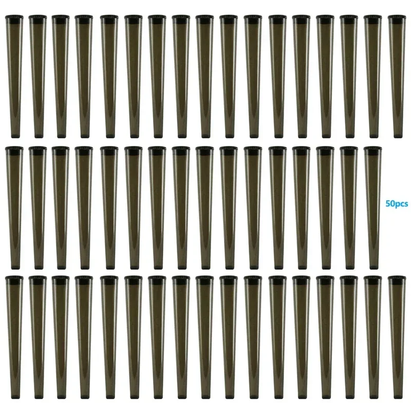 50pcs Waterproof Airtight Tubes 112mm King Size Smell Proof Storage Seal Container Accessories