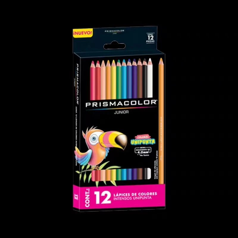 Prismaccolor-色鉛筆セット,12, 24, 36, 48色,ジュニアスケッチ用の木