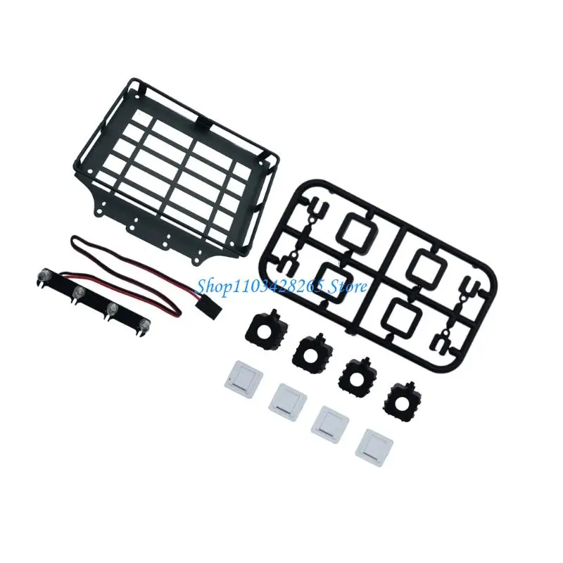 

G2TE Roof Mount Mount System с лампой для модернизации Toy Car Crawlers Toy Car