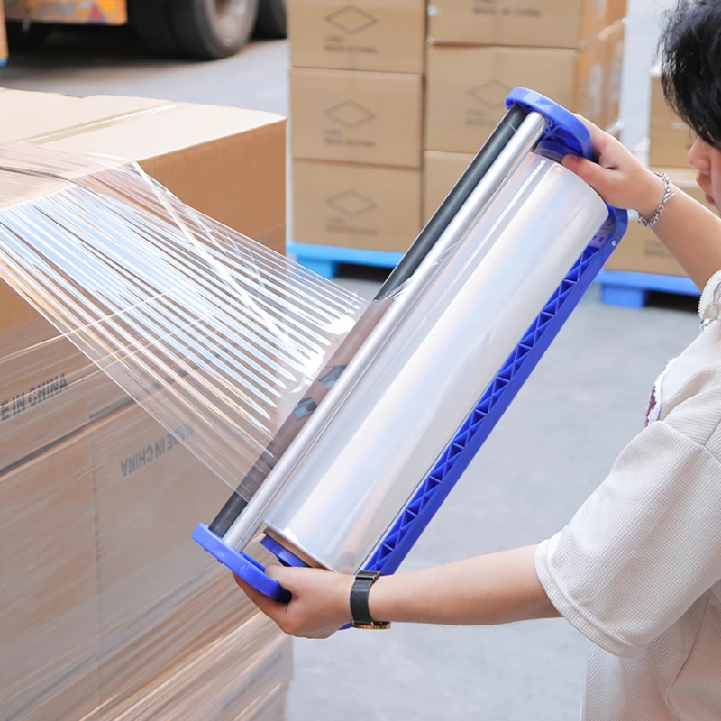 Baler film manual holder cling film handle professional strapping machine